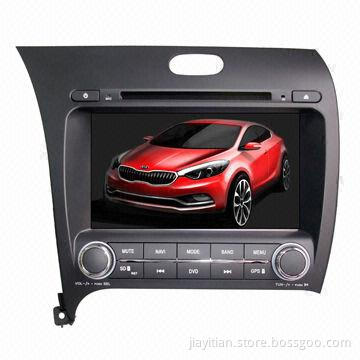 Car DVD for Kia K3, Supports BT/TV/GPS/iPod Function, 8-inch TFT